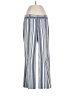 Liquid Stripes Blue Casual Pants Size 4 - photo 1