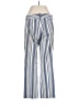 Liquid Stripes Blue Casual Pants Size 4 - photo 2