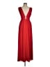 Saylor 100% Polyester Red Cocktail Dress Size M - photo 1