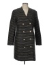 Ann Taylor Stripes Black Coat Size 10 - photo 1