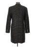 Ann Taylor Stripes Black Coat Size 10 - photo 2