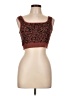 Shein Brown Sleeveless Top Size L - photo 1