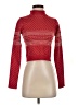 Fabletics Polka Dots Red Turtleneck Sweater Size XS (estimated) - photo 1