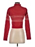 Fabletics Polka Dots Red Turtleneck Sweater Size XS (estimated) - photo 2
