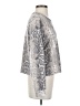 Gaze Animal Print Silver Pullover Sweater Size S - photo 4