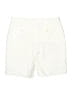 Lands' End Solid Ivory Shorts Size 10 - photo 2