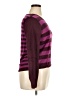 Liz Claiborne Stripes Burgundy Pullover Sweater Size XL Petite - photo 4