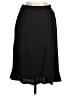 Adele Simpson 100% Linen Solid Black Formal Skirt Size 28 waist (estimated) - photo 2