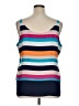Chico's 100% Polyester Blue Sleeveless T-Shirt Size XL (3) - photo 2