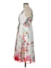 Donna Morgan 100% Polyester Tropical White Cocktail Dress Size 10 - photo 5