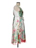 Donna Morgan 100% Polyester Tropical White Cocktail Dress Size 10 - photo 4