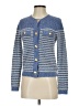 Ann Taylor Tweed Blue Cardigan Size XXS - photo 1