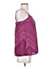 Old Navy 100% Polyester Purple Sleeveless Blouse Size S - photo 4