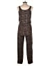 Tiny 100% Rayon Paisley Brown Jumpsuit Size XS - photo 2