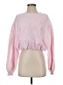 Sandro 100% Polyester Pink Sweatshirt Size Sm (1) - photo 1
