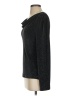 Alex Evenings Black Long Sleeve Top Size S - photo 5