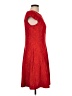 DressBarn Red Cocktail Dress Size 12 - photo 4