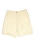 Lands' End Solid Ivory Khaki Shorts Size 10 - photo 1