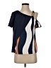 Shein Blue Short Sleeve Blouse Size 4 - photo 1