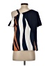 Shein Blue Short Sleeve Blouse Size 4 - photo 2