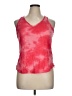 Soho 100% Cotton Red Tank Top Size XL - photo 1