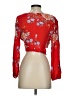 American Eagle Outfitters Red 3/4 Sleeve Blouse Size S - photo 2