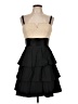 BCBGMAXAZRIA 100% Polyester Black Cocktail Dress Size 10 - photo 1