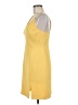 BCBGMAXAZRIA Solid Yellow Cocktail Dress Size 6 - photo 5