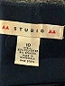 Studio M Black Cocktail Dress Size 10 - photo 7