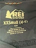 REI Co Op 100% Nylon Solid Blue Long Sleeve Button-Down Shirt Size 4 - 5 - photo 3