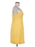 BCBGMAXAZRIA Solid Yellow Cocktail Dress Size 6 - photo 4