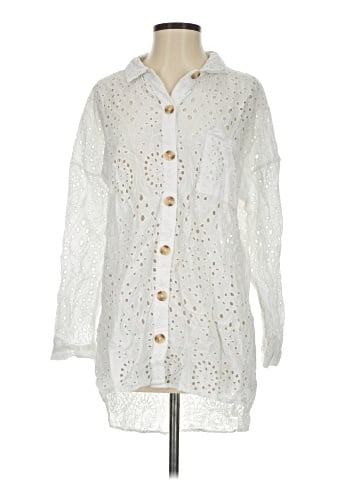 Missguided 3/4 Sleeve Blouse (view 1)