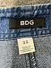 BDG Solid Blue Denim Skirt Size 25 waist - photo 4