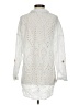 Missguided Stars White 3/4 Sleeve Blouse Size 4 - photo 2