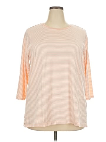 Lands' End 3/4 Sleeve T-Shirt (view 1)