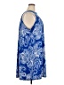 Kim Rogers Blue Sleeveless Blouse Size 3X - photo 4