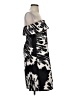 Halston Heritage 100% Polyester Graphic Black Cocktail Dress Size 2 - photo 4