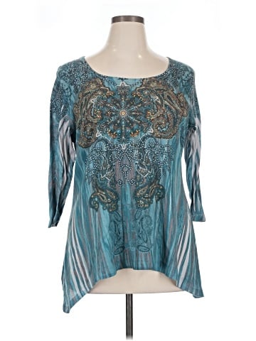 Decorated Originals 3/4 Sleeve Blouse (view 1)
