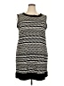 Cato Chevron-herringbone Black Casual Dress Size 24W - photo 1