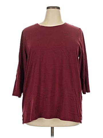 Lands' End 3/4 Sleeve T-Shirt (view 1)