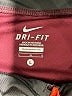 Nike 100% Polyester Color Block Burgundy Athletic Shorts Size L - photo 3