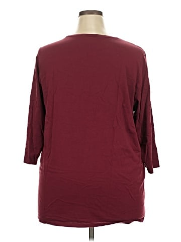 Lands' End 3/4 Sleeve T-Shirt (view 2)