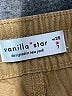 Vanilla Star 100% Cotton Solid Tan Khaki Shorts Size 7 - photo 3