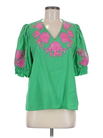THML 3/4 Sleeve Blouse (view 1)