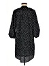 Maeve 100% Polyester Polka Dots Black Casual Dress Size M - photo 2