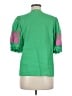 THML Green 3/4 Sleeve Blouse Size M - photo 2