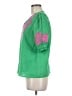 THML Green 3/4 Sleeve Blouse Size M - photo 5
