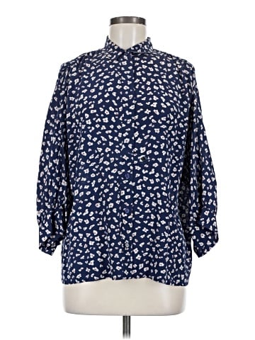 See By Chloé 3/4 Sleeve Silk Top (view 1)