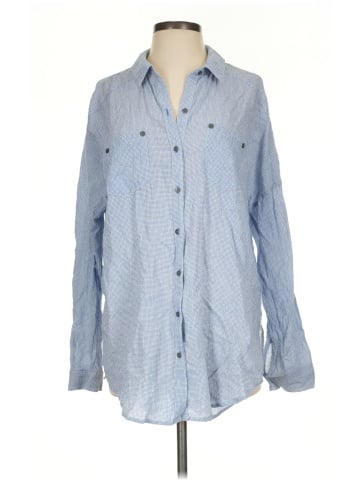 Free People Long Sleeve Button-Down Shirt (view 1)