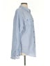 Free People Blue Long Sleeve Button-Down Shirt Size XS - photo 4